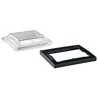 NKK Switches AT4011 ຝາຄຸ້ມຝຸ່ນ RECT SPLSH CVR LB