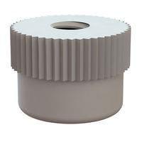 Essentra Components 0800832TNA ກະແຈມື ກະແຈມື, ມີລູດ, ການດັບເກັບ #8-32, ຄວາມສູງ .305