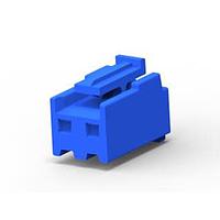 AMP Connectors - TE Connectivity 3-1123722-2 ຮູງພລັກ 3.96 EP PLUG HSG 2P(ສີຟ້າ)