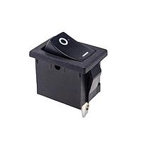 E-Switch R1966CBLKBLKGF ສະຫນັບສະຫນູນ Rocker 15A 125VAC SPDT On-On
