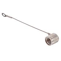 Amphenol RF 202101-11 ອຸປະກອນເຊື່ອມຕໍ່ RF TNC MALE CAP ມີສາຍສະໝຸດ
