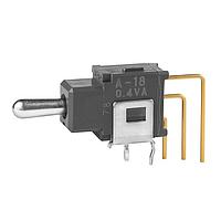 NKK Switches A18JV ປຸ່ມສະຫງວນຍ່ອຍປອດແລະປິດເປີດ (ON)OFF(ON) .248 BAT ຕັ້ງຕົວຢ່າງ PC .4VA