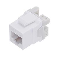 Belden AX102282 Modular 10GX JACK KCONN ELEC ຂາວ
