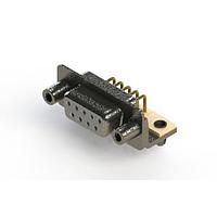 EDAC 622-M09-660-WT5 ຕົວເຊື່ອມ D-Sub - ຄວາມໜາ້ຄວາມຖືກມາດຕະຖານ EDAC ມຸມຂວາ ຕົວເຊື່ອມ D-Sub