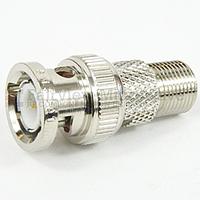 Fairview Microwave SM3591 50 Ohm BNC Male to 75 Ohm F Female Adapter (1000 Mhz)