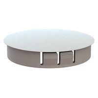 Essentra Components 62MP2000KOP ປຸ່ມປິດຮ່ອງ Knock Out Hole Plug, 2.000 in Hole, .125 Max Panel