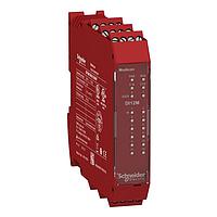 SCHNEIDER XPSMCMDI1200MT ໂມດູນອິນເຕີເຟດ 12 ໃນ 8 ອອກ mod 4wire safe Mat
