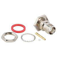 Amphenol RF 122400 ຕົວເຊື່ອມ TNC BULKHEAD SOLDER JACK .085 SEMI-RIGID