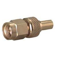 HUBER+SUHNER 33_SMA-MCX-50-1/111_NE ຕົວແປ RF - ລະຫວ່າງຊຸດ SMA ແບບປຸກ (ຜູ້ຊາຍ) ໄປຫາ MCX ຈັກ (ຜູ້ຍິງ)