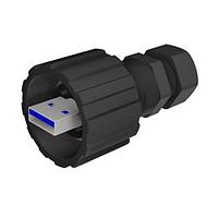 Amphenol CONEC 17-240071 USB ປະເພດ A USB 3 IP67 IP68 ຊຸດປະກອບປຸກປະເພດ A