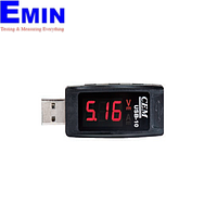CEM USB-10 ເຄື່ອງທົດສອບແຮງດັນ DC / ປະຈຸບັນ (3~9V, 0~3A)