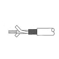 Trompeter / Cinch Connectivity Solutions TWC-124-2/500 ສາຍສອງແກ້ວ TWINAX CBL 124 OHM PVC JACKET 500FT