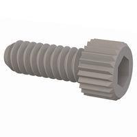 Essentra Components 3406320037 ສກຣູດຝັງຫົວຫົວຫົວຫົວຫົວຫົວຫົວຫົວຫົວຫົວຫົວຫົວຫົວຫົວ Hex Socket Cap Screw, #6-32 Thread, 3/8 Lg