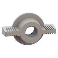 Essentra Components 0637524DECOWN ກຸມມືປອງ Wing Nut Deco Wing Nut, 3/8-24 Thread, 29/64 Height