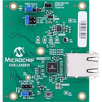 Microchip Technology EV03V90A ລະບົບພັດທະນາ Ethernet EVB-LAN8830