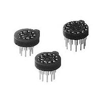Aries Electronics 10-600-11 ປະຕູສົດ IC & ອົງປະກອນ HEADER 10 PINS COINED CONTACT