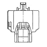 Yazaki 7283752640 ຮູງຮັບອຸປະກອນ CONN 2P 090 II LT GRY