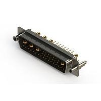EDAC 627-36W4224-2N6 ຕົວເຊື່ອມຕໍ່ Mixed Contact D-Sub Connectors Vertical Combo Dsub