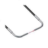 Banner Engineering IA.82.5PT5 ອຸປະກອນຈັດຕົວເສັ້ນໃບແກ້ວ Glass Fiber; Opposed Mode 1.27 mm dia. Bundle; Right-Angle Tubular Probe; PVC Over Monocoil Sheathing 0.76 m Long; Terminated For Plastic Fiber Sensors