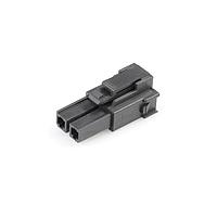 Molex 200456-1212 ຮູງຮັບ Receptacle Mega-fit Recep Hsg SR TopL 2ckt ສີດຳ