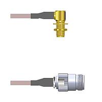 Amphenol Custom Cable Q-2P0200005018i ສາຍສະບັບ RF SMA-RJB/N-SJ G316 18I