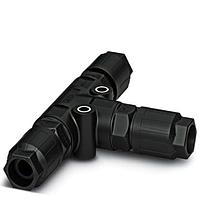 PHOENIX CONTACT 1424045 ຕົວເຊື່ອມຕໍ່ມິຕຣິກຮູບວົງກົມ QPD T3PE2 5 3X6-10 BK