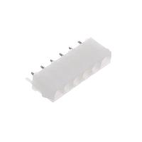AMP Connectors - TE Connectivity 643407-1 ຫົວກາງ 6 ຕຳແໜ່ງ ພິນ ຫົວກາງ