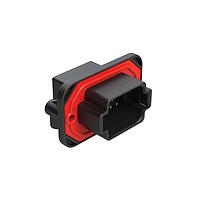 Amphenol SINE Systems AT13-08PB-BM05CP ຕົວເຊື່ອມລົດຍົນ 8 ຕຳແໜ່ງ 90 ຟແລນຈ໌ມາຍງານ PCB Receptacle