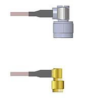 Amphenol Custom Cable Q-2G038000H036i ສາຍສັ້ນ RF N-RP/SMA-RP G142 36I