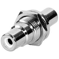 Switchcraft BPJJ06X ຕ່າງຫຼັກ RCA Phono Connectors BLKHD RCA JCK TO JCK,GRN, RoHS