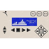 Matrix Orbital BLK204A-USB-WB ຊອງເພີ່ມ PC Bay, ຕົວອັກສອນ LCD 20x4 ຂໍ້ຄວາມສີຂາວ ສີຟ້າ ພື້ນຫຼັງ B/G ປຸ່ມກັບ ກັບຖັງສີບີຈ