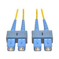 Tripp Lite N356-03M ສາຍເສັ້ນແຟບເບີອອບຕິກ DUPLEX SNGLIMODE 10' PVC 8.3/125 SC/SC
