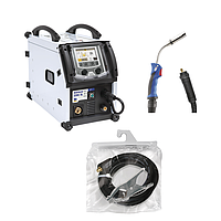 GYS NEOPULSE 200C XL A1 STEEL PACK ຊຸດເຄື່ອງເຊື່ອມ MMA, Pulse MIG-MAG (1ph; 230V; 10-220A; steel torch)