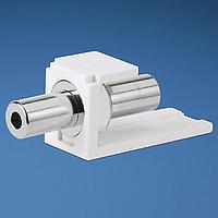 Panduit CM35MSCBLY ຕູ່ມືຖືສະຫນອງໂທລະສັບ Stereo Coupler 3.5mm ສີດຳ