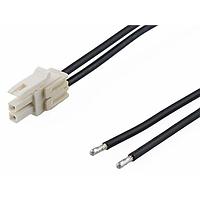 Molex 226263-2023 ການປະກອບສາຍສະແຕຣດ Micro-Fit+ F-to-Pigtail OTS Cbl Asmy DR 300mm lgt Tin Plt 2 Ckts Nat