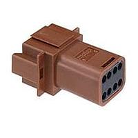 Molex 93444-5147 ປຸ່ມຮັບ ML-XT 8CKT RECP BRWN KEYD W/SML SEAL