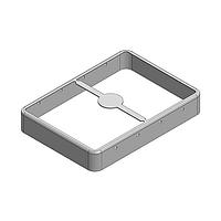 Masach Tech MS490-10F ກະແຈປ້ອງກັນ EMI/RFI, ສອງສ່ວນ 49 x 35 x 7.5mm ກະແຈປ້ອງກັນ RF ແບບດຶງບໍ່ມີຕໍ່ຕໍ່/ກະແຈປ້ອງກັນ EMI ສອງສ່ວນ (CRS)