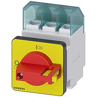 SIEMENS 3LD21220TK13 ປຸ່ມສະຫນອງການຫຼິ້ນວົງກົງ DISC SW 25A KNOB 4HOLE R/Y 3P