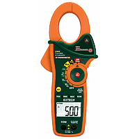 EXTECH EX820 True RMS AC Clamp Meter ກັບ IR Thermometer (AC 1000A)