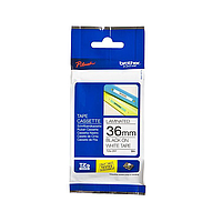 BROTHER Tze-261 ສີດໍາໃສ່ສີຂາວ Tape Print 36mm