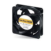 Sanyo Denki 9WP1212M1011 ພັງລົມ DC Axial, 120x120x38mm, 12VDC, ກັນນ້ຳກະທົບ, ບໍ່ມີຂອບ, ມີເຄື່ອງວັດຄວາມໄວ, ມີອັດຕາ IP68