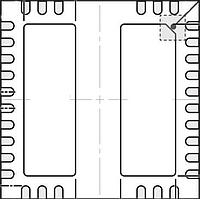 Analog Devices ADN4622BCPZ-RL ອຸປະກອນກັນການລະບາດ Quad 2.5Gbps 2+2 LVDS Isolator