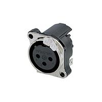 NEUTRIK NC3FBH2-DA ຕູ້ປະກອບ XLR ຊີຣີ B 3 ໝຸດຜູ້ຍິງ PCBH ໝຸດ 1 ແລະ ດິນແຍກຕ່າງ - Ni - ຖືກແຍກອອກບໍ່ສະດວກການກົດ