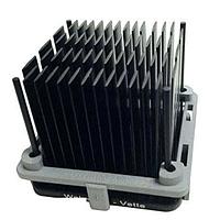 Wakefield Thermal 910-40-2-15-2-B-0 ຮອງລະບົບລະບົບຊິບເຊັດມີຄລິບ, ພິນຟິນ, ຂະໜາດຊິບ 40mm, ຄວາມສູງ 14.6mm, ອະລູມິນຽມ