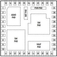 MaxLinear XR79103EL-F ໂມດູນພະລັງງານປັບລົງຊັ້ນລົງທີ່ມີການປະຕິເສດບໍ່ / PoL 22V 3A Sync Step- Down Power Module