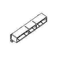 AMP Connectors - TE Connectivity 3-178764-6 ຕົວເຊື່ອມ HYBRID CAP ASSY 64P ສີເທາ