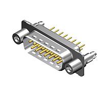 Molex / FCT 173109-1403 ຕົວເຊື່ອມ D-Sub - ຄວາມໜາ້ຄວາມຖືກມາດຕະຖານ FCT DSUB STR PC PLG 25 PN ມີ CLINCH