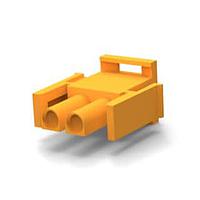 AMP Connectors - TE Connectivity 1-350777-3 Plug Housings 02P UMNL V0 PLUG HSG ສີສົ້ມ