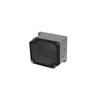 Bud Industries PTT-10478-C ກ່ອງຕໍ່ຕ່າງ Terminal Block Junction Box 4 Side Terminal Blocks ມີຝາປິດແຈ້ງ (2.9 X 2.6 X 1.7 ນິ້ວ)