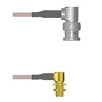 Amphenol Custom Cable Q-0D02P0005084i ສາຍສັນຍານ RF BNC-RP/SMA-RJB G316 84I